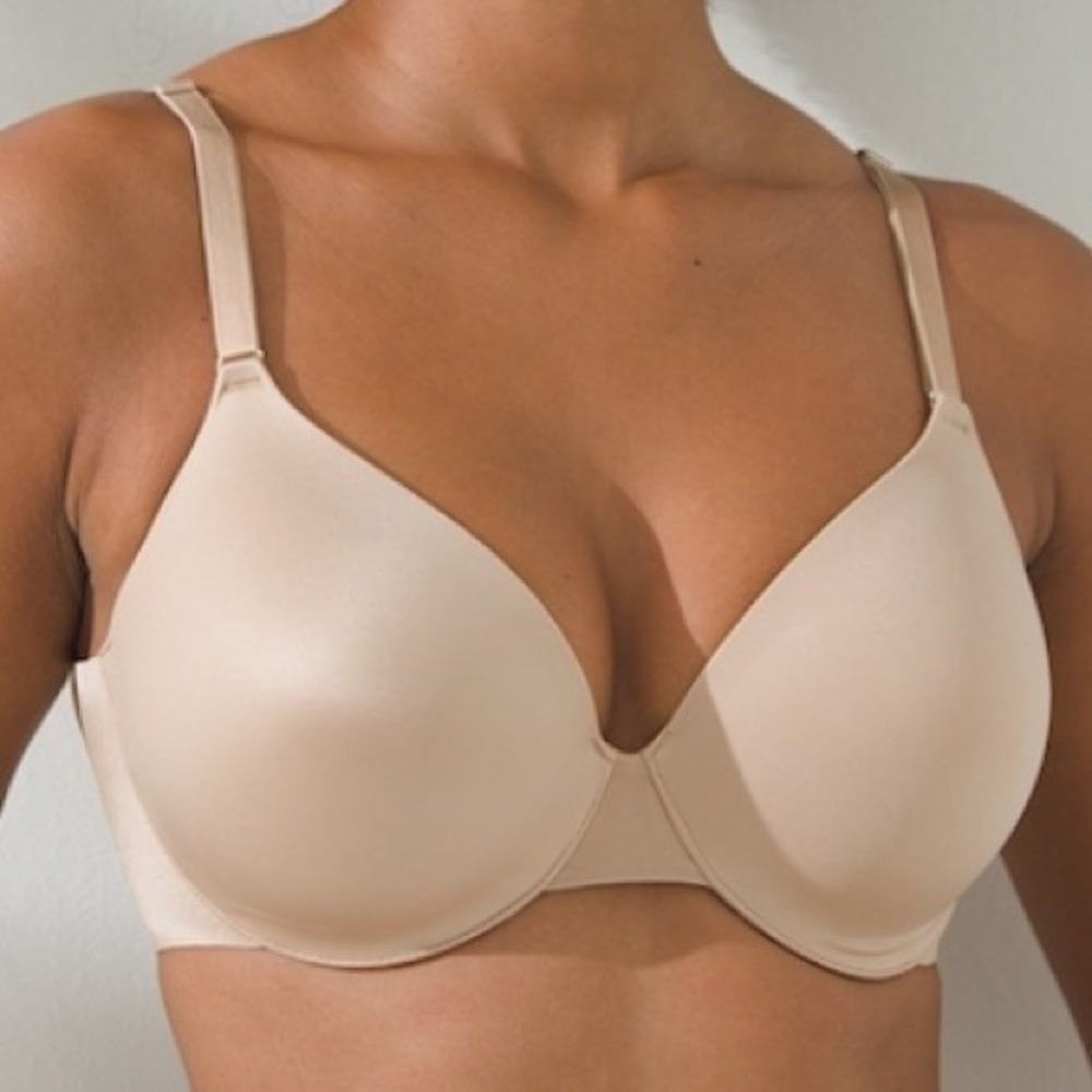 NWOTD Soma 44DD Vanishing 360 Perfect Coverage T-Shirt Bra Sand 112499